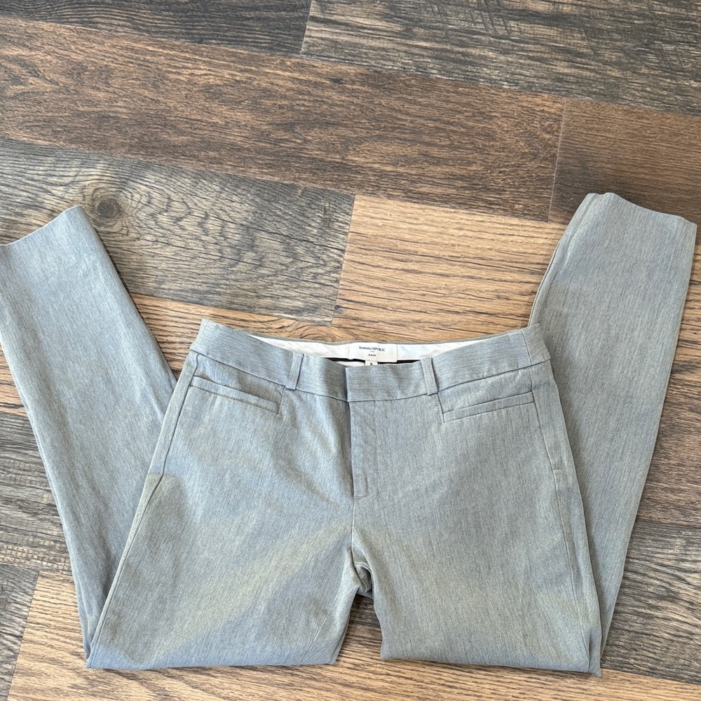 Banana Republic Light Gray Trousers